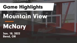 Mountain View  vs McNary  Game Highlights - Jan. 18, 2022
