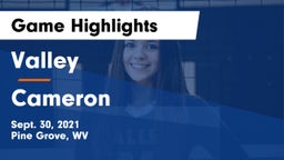 Valley  vs Cameron  Game Highlights - Sept. 30, 2021