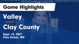 Valley  vs Clay County  Game Highlights - Sept. 14, 2021