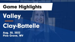 Valley  vs Clay-Battelle  Game Highlights - Aug. 30, 2022