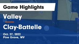 Valley  vs Clay-Battelle  Game Highlights - Oct. 27, 2022