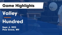Valley  vs Hundred Game Highlights - Sept. 6, 2023
