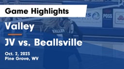 Valley  vs JV vs. Beallsville Game Highlights - Oct. 2, 2023