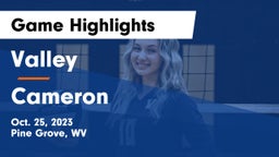 Valley  vs Cameron  Game Highlights - Oct. 25, 2023