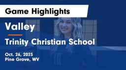 Valley  vs Trinity Christian School Game Highlights - Oct. 26, 2023