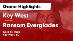 Key West  vs Ransom Everglades  Game Highlights - April 14, 2023