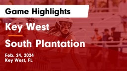 Key West  vs South Plantation Game Highlights - Feb. 24, 2024