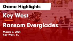 Key West  vs Ransom Everglades  Game Highlights - March 9, 2024
