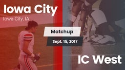 Matchup: Iowa City High vs. IC West 2017