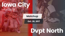 Matchup: Iowa City High vs. Dvpt North 2017