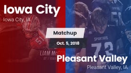 Matchup: Iowa City High vs. Pleasant Valley  2018