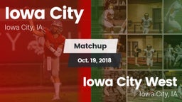 Matchup: Iowa City High vs. Iowa City West 2018