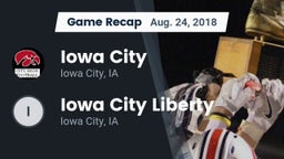 Recap: Iowa City  vs. Iowa City Liberty  2018