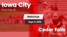 Matchup: Iowa City High vs. Cedar Falls  2019