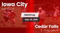 Matchup: Iowa City High vs. Cedar Falls  2020