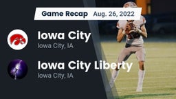 Recap: Iowa City  vs. Iowa City Liberty  2022