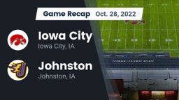 Recap: Iowa City  vs. Johnston  2022