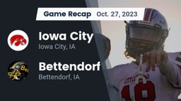 Recap: Iowa City  vs. Bettendorf  2023