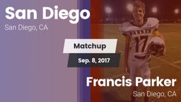 Matchup: San Diego High vs. Francis Parker  2017