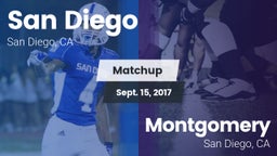 Matchup: San Diego High vs. Montgomery  2017