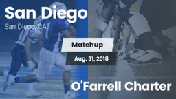Matchup: San Diego High vs. O'Farrell Charter 2018