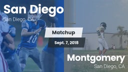 Matchup: San Diego High vs. Montgomery  2018