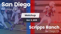 Matchup: San Diego High vs. Scripps Ranch  2018