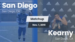 Matchup: San Diego High vs. Kearny  2019