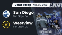 Recap: San Diego  vs. Westview  2022