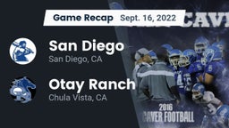 Recap: San Diego  vs. Otay Ranch  2022