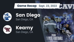 Recap: San Diego  vs. Kearny  2022