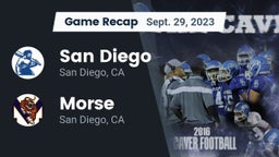 Recap: San Diego  vs. Morse  2023