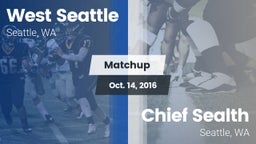 Matchup: West Seattle High vs. Chief Sealth  2016