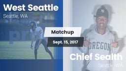 Matchup: West Seattle High vs. Chief Sealth  2017