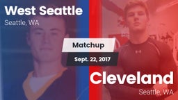 Matchup: West Seattle High vs. Cleveland  2017