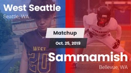 Matchup: West Seattle High vs. Sammamish  2019