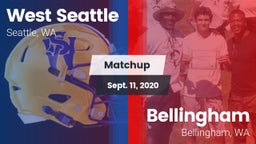 Matchup: West Seattle High vs. Bellingham  2020