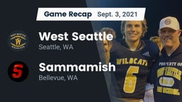 Recap: West Seattle  vs. Sammamish  2021
