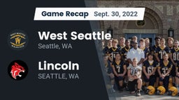 Recap: West Seattle  vs. Lincoln   2022