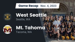 Recap: West Seattle  vs. Mt. Tahoma  2023