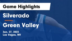 Silverado  vs Green Valley  Game Highlights - Jan. 27, 2022