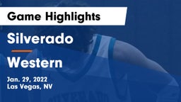 Silverado  vs Western  Game Highlights - Jan. 29, 2022