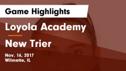 Loyola Academy  vs New Trier  Game Highlights - Nov. 16, 2017