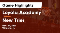 Loyola Academy  vs New Trier  Game Highlights - Nov. 24, 2021