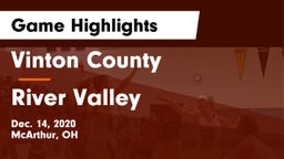Vinton County  vs River Valley  Game Highlights - Dec. 14, 2020