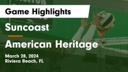 Suncoast  vs American Heritage  Game Highlights - March 28, 2024