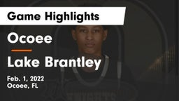 Ocoee  vs Lake Brantley  Game Highlights - Feb. 1, 2022