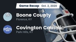 Recap: Boone County  vs. Covington Catholic  2020