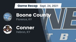 Recap: Boone County  vs. Conner  2021