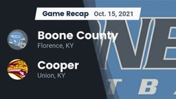 Recap: Boone County  vs. Cooper  2021
